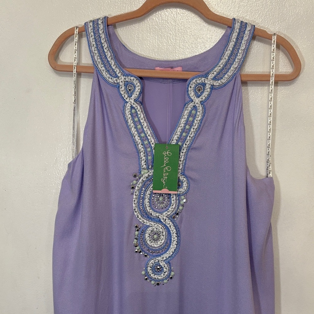 Lilly Pulitzer Lavender Sleeveless Mini Dress - Picture 7 of 12